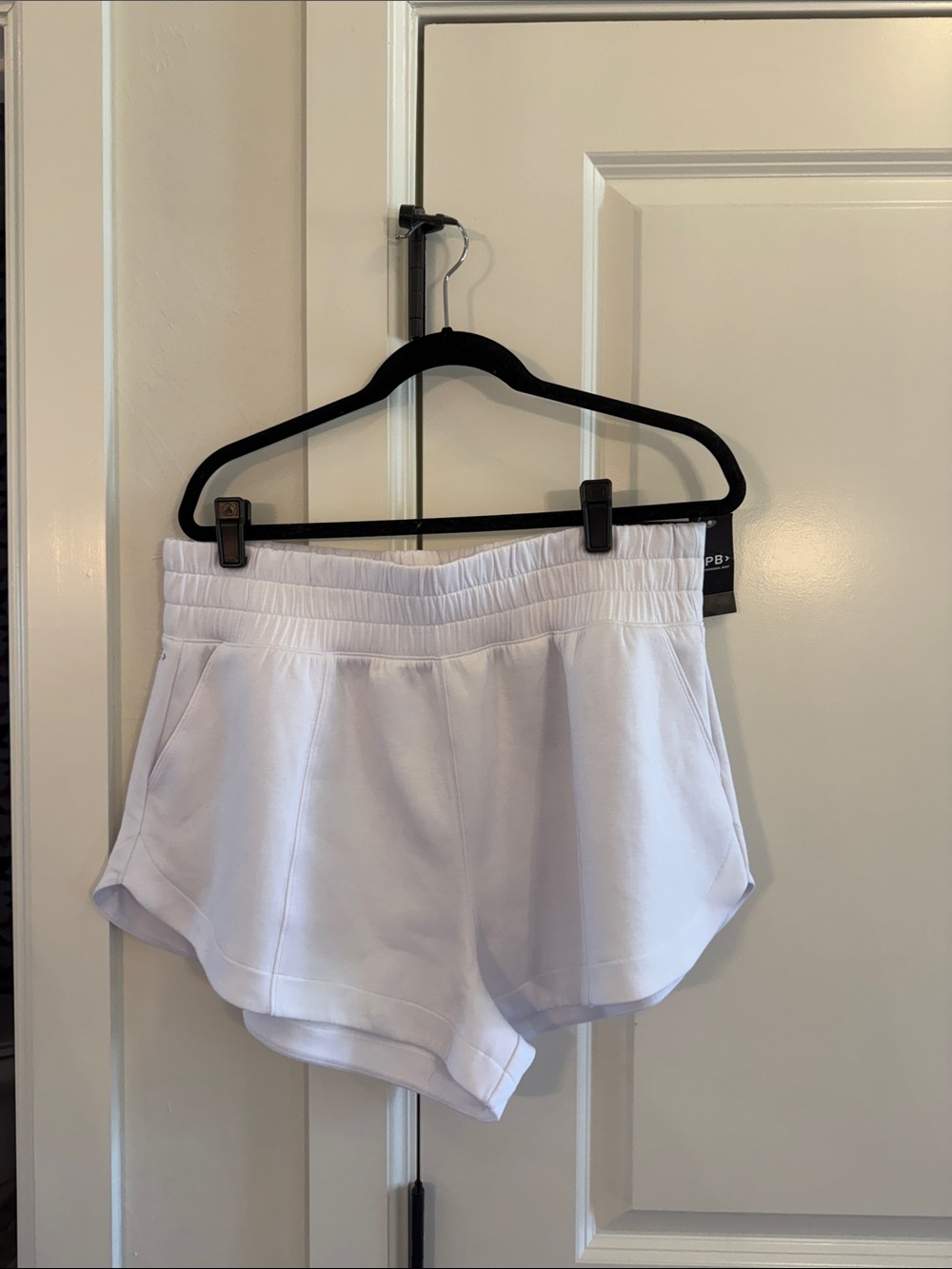 Abercrombie & Fitch White Women’s Athletic Shorts
